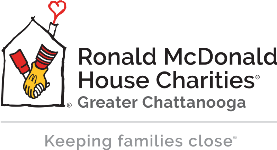 Ronald McDonald House Charities of Greater Chattanooga logo.